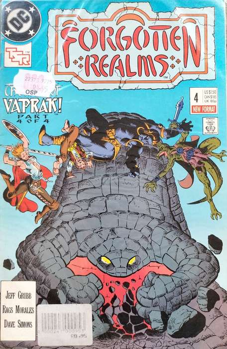 Vintage DC Comic - Forgotten Realms