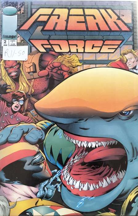 Vintage Image Comic - Freak Force