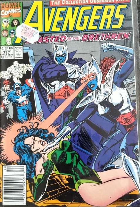 Vintage Marvel Comic - Avengers #337
