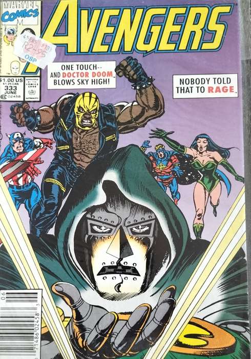 Vintage Marvel Comic - Avengers #333