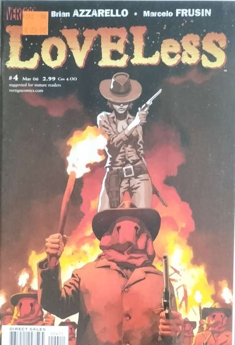 Vintage Vertigo Comic - Loveless #4