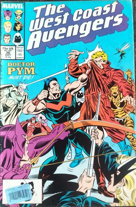 Vintage Marvel comic - West Coast Avengers