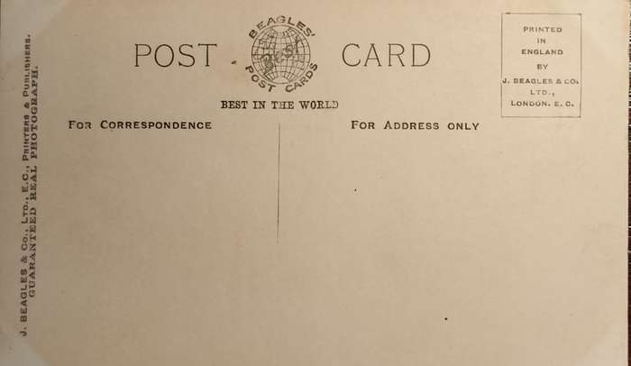 Vintage Post Card - British - London Policeman