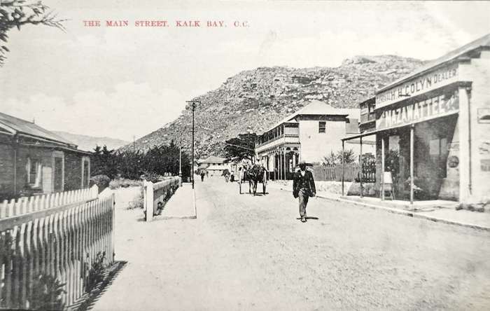 Vintage post card - South Africa - Kalkbay