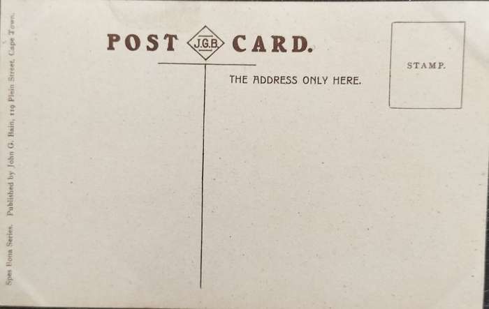 Vintage post card - South Africa - Kalkbay