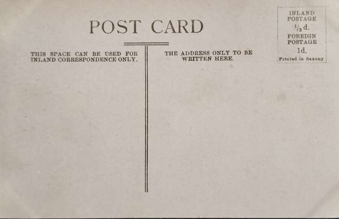 Vintage post card - Opening ceremony - Victoria bridge