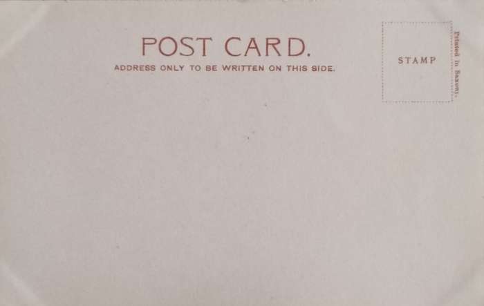 Vintage post card - South Africa - Jeppestown Railway station
