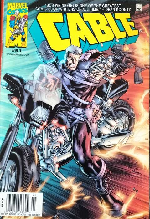 Vintage Marvel Comic - Cable #91