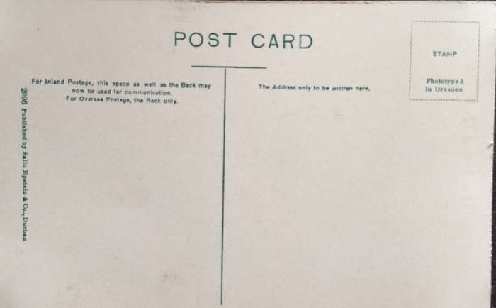Vintage post card - South Africa - Johannesburg - Henderson & National Bank buildings