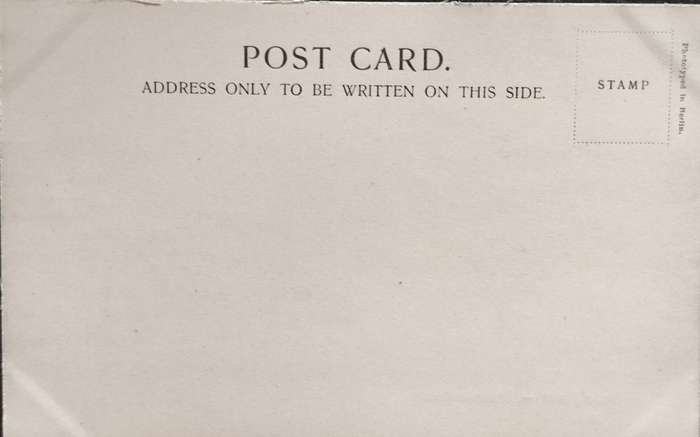 Vintage post card - South Africa - Johannesburg - Braamfontein