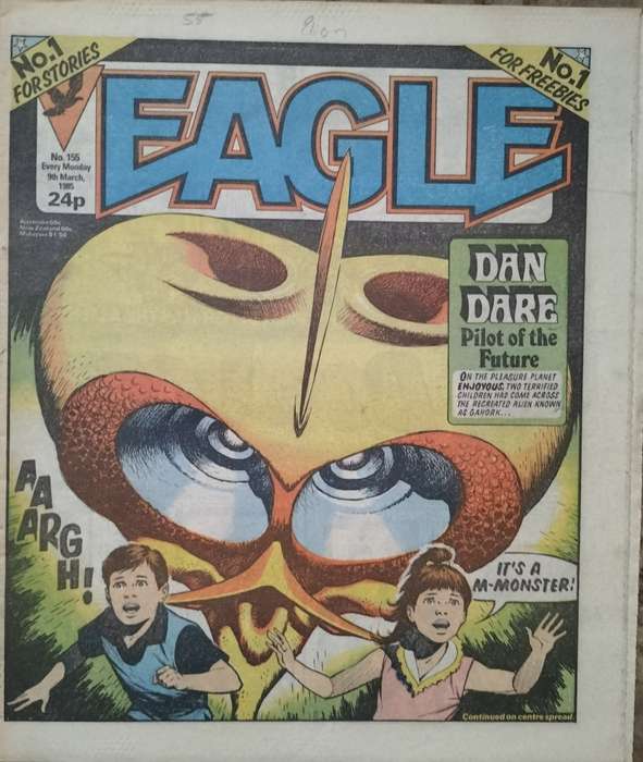 Vintage Comics - Eagle (x4) 1985