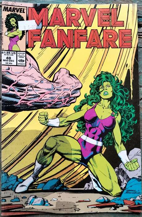 Vintage Marvel Comic - Marvel Fanfare