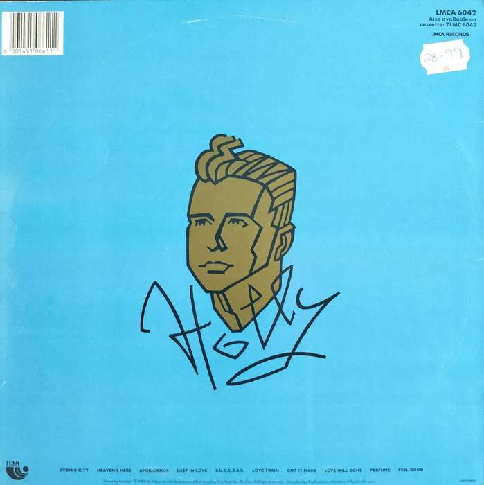 Vintage Vinyl / LP / Record - Holly Johnson - Blast