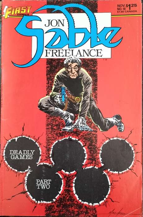 Vintage First comic - Jon Sable Freelance #18