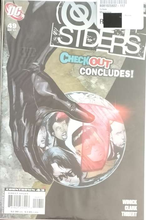 Vintage DC Comic - Outsiders #49