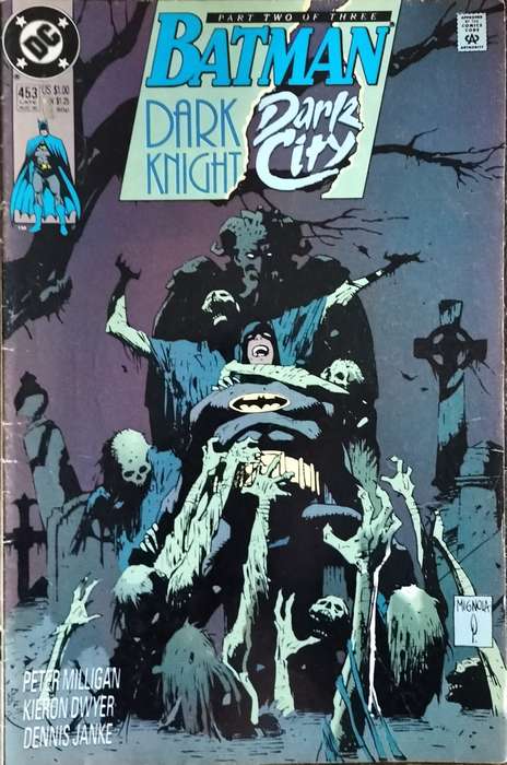 Vintage DC Comic - Batman Dark Knight (Part two of three)#463