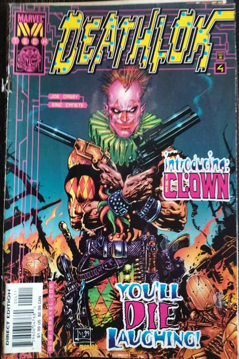 Vintage Marvel Comic - Deathlock (with issues)