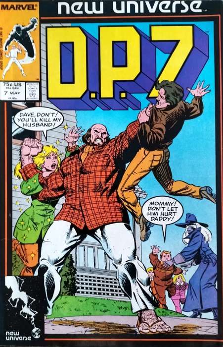 Vintage Marvel Comic - New Universe - DP 7