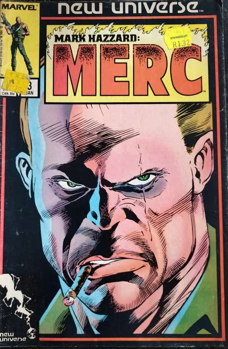 Vintage Marvel Comic - Mark Hazard: Merc