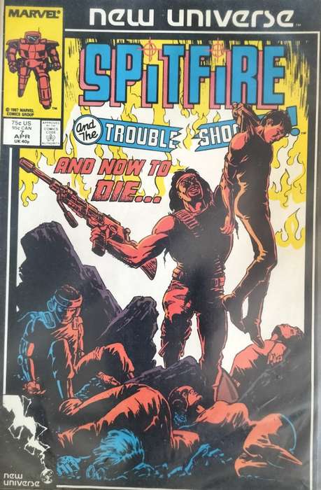 Vintage Marvel Comic - Spitfire
