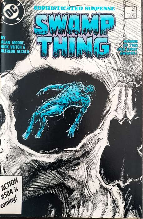 Vintage DC comic - Sophisticated Suspense -Swamp Thing #56