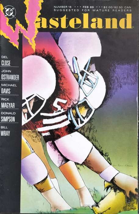Vintage DC comic - Wasteland #16