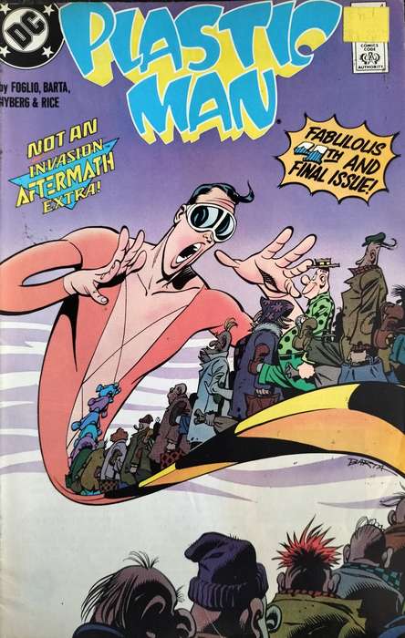 Vintage DC Comic - Plastic Man #4