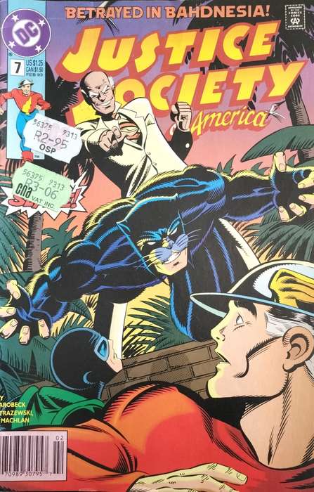 Vintage DC Comic - Justice Society America #7