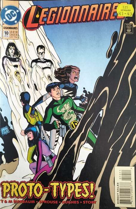 Vintage DC Comic - Legionnaires #10