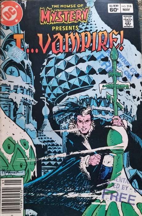 Vintage DC Comic - House of mystery #316
