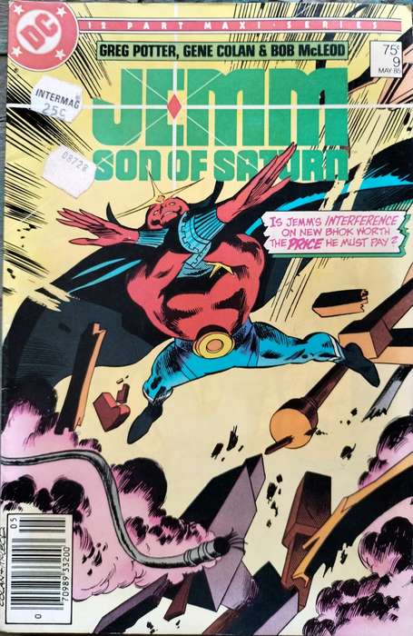 Vintage DC Comic - Jemm - Son of Saturn #9