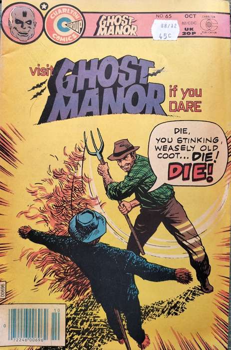 Vintage Charlton Comics - Ghost Manor #65