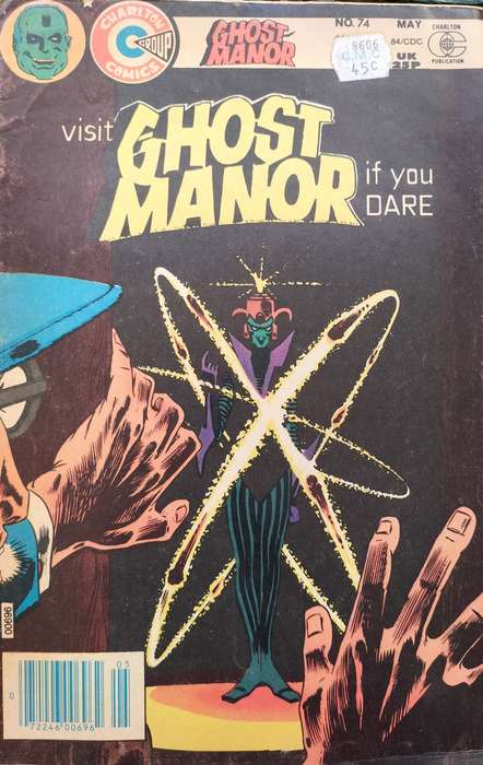 Vintage Charlton Comics - Ghost Manor #74