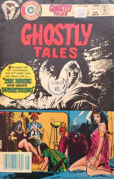 Vintage Charlton Comics - Ghostly Tales #156