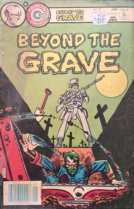 Vintage Charlton Comics - Beyond the Grave #7 (with issue)