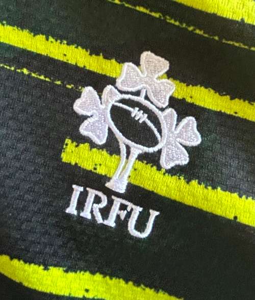 Ireland player issue rugby jersey