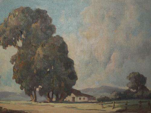 JOHAN OLDERT OIL ON BOARD FRAMED. SIZE