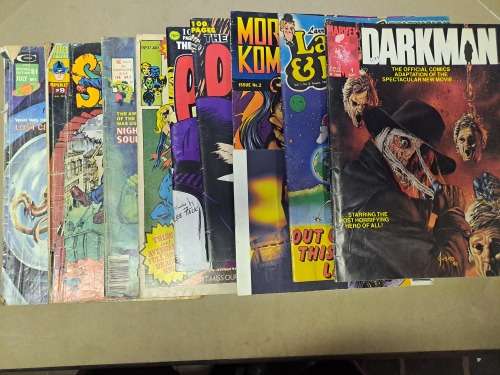 Combination - 9 Large Comics - Clearance sale