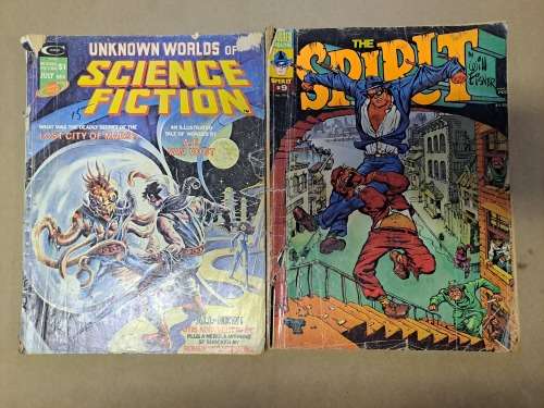 Combination - 9 Large Comics - Clearance sale