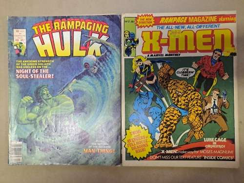 Combination - 9 Large Comics - Clearance sale