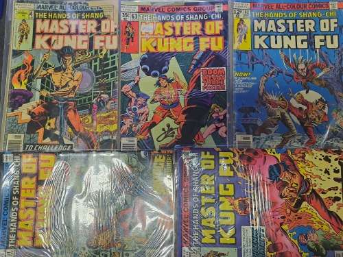 Master of Kung-fu - 39 Vintage Comics - Clearance sale