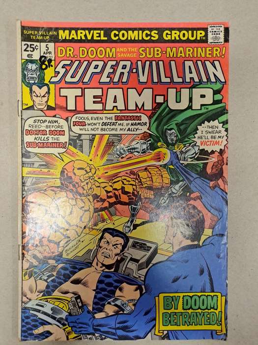 Super-Villain: Team-Up - 6 Vintage Comics - Clearance sale