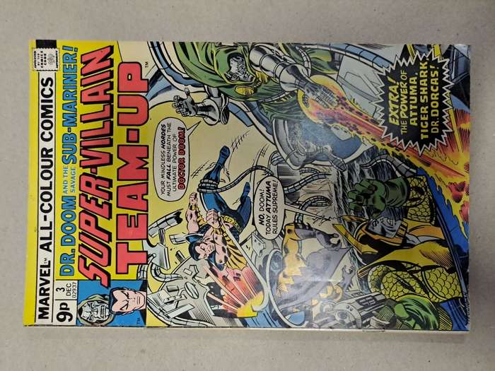 Super-Villain: Team-Up - 6 Vintage Comics - Clearance sale