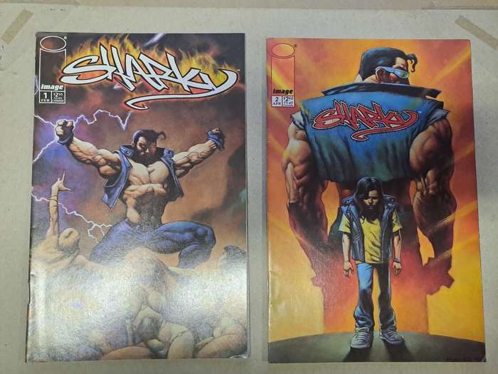 Sharky - 2 Comics