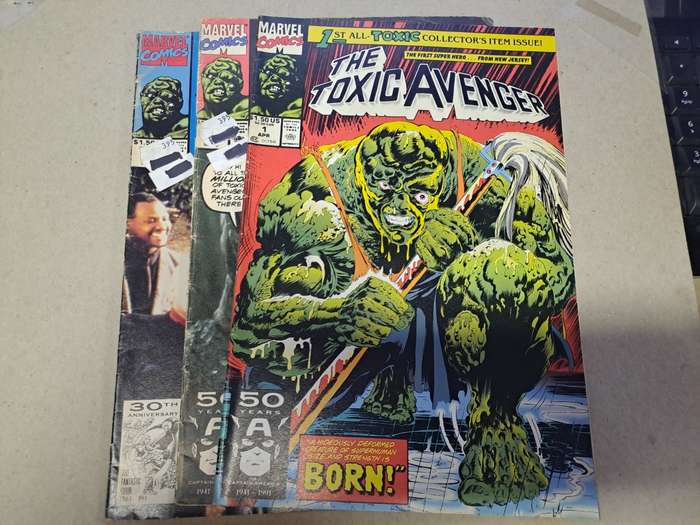 The Toxic Avenger - 3 Comics