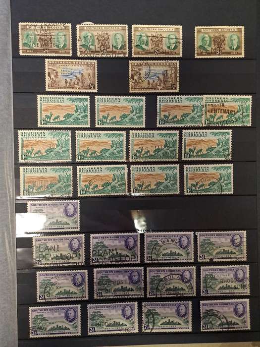 5.2.2 Southern Rhodesia - Clearance sale