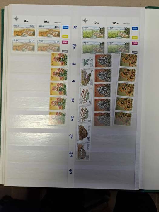 5.4.3 Republic of South Africa stamps and sheets - Clearance sale