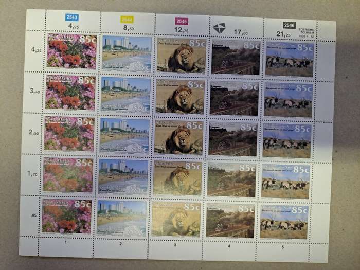 5.4.3 Republic of South Africa stamps and sheets - Clearance sale