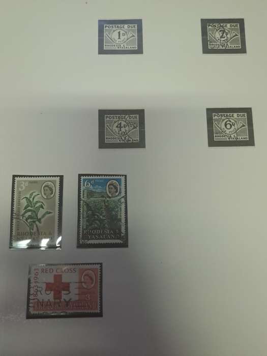 4.5 Rhodesias - Preprinted album and stamps - Clearance sale