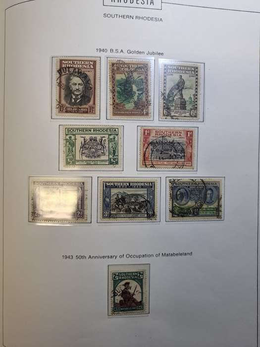 4.5 Rhodesias - Preprinted album and stamps - Clearance sale